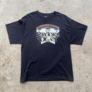 Brooks & Dunn Deuces Wild Black Shirt L
